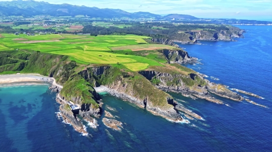 Promontory, Natural Elevation, Sea, Coast, Ocean, Beach