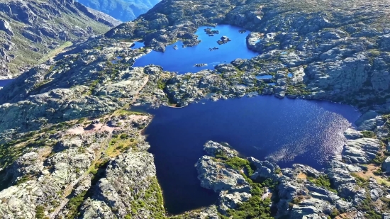 Psychedelic Stock Video, Mountain, Landscape, Glacier, Water, Geological Formation