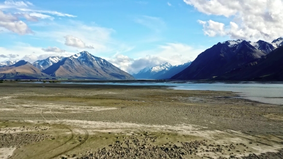 Range, Glacier, Mountain, Snow, Highland, Landscape