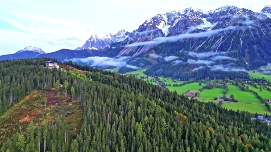 Range, Mountain, Glacier, Landscape, Mountains, Highland