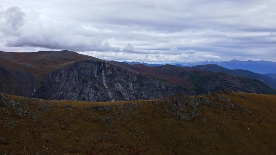 Range, Mountain, Highland, Mountains, Landscape, Sky