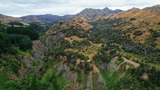 Range, Mountain, Landscape, Valley, Canyon, Wilderness