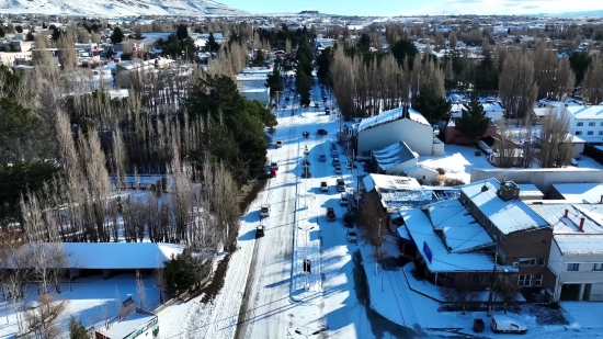 Resort, Snow, Winter, Landscape, Mountain, Cold