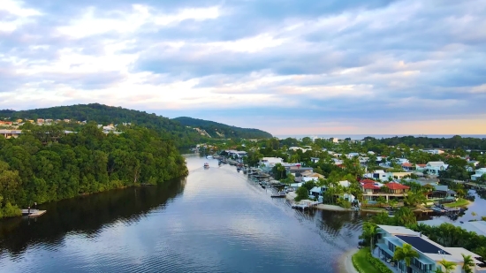 River, Body Of Water, Landscape, Water, Lake, Channel