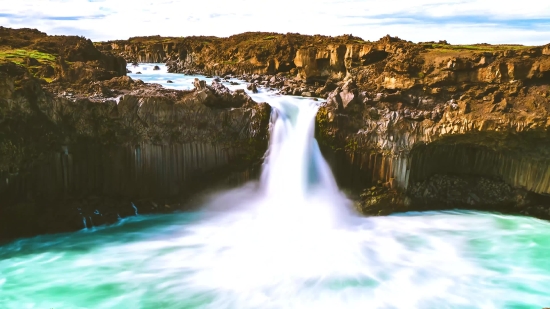 River, Dam, Water, Barrier, Waterfall, Landscape