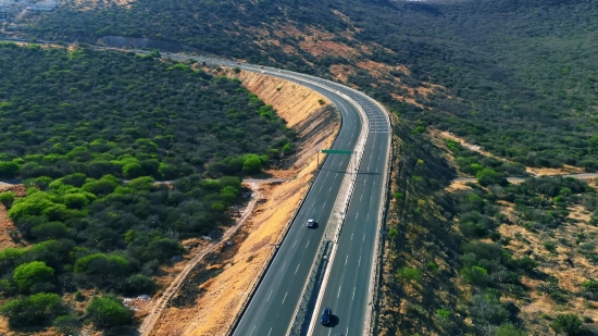 Road, Expressway, Track, Landscape, Travel, Highway