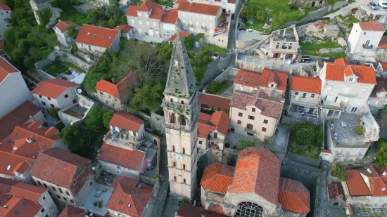 Roof, Architecture, Tile Roof, Town, City, Old