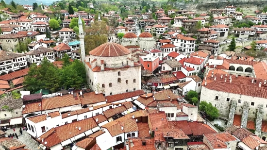 Roof, Architecture, Town, Building, Tile Roof, City