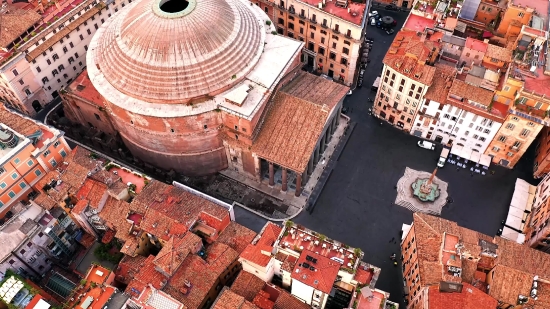 Roof, Brick, Architecture, Building, Town, City