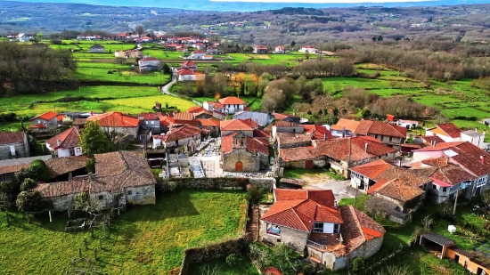 Roof, Tile Roof, Protective Covering, Town, City, Travel