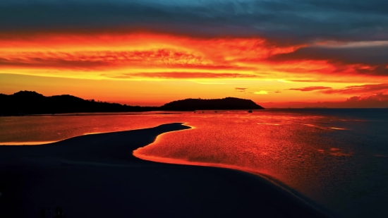 Sand, Sun, Sunset, Soil, Beach, Ocean