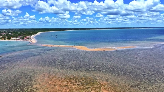 Sandbar, Bar, Barrier, Ridge, Beach, Sea