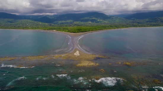 Sandbar, Bar, Barrier, Water, Landscape, Ridge