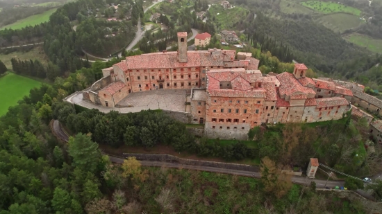 Seagull Stock Footage, Monastery, Palace, Residence, Building, Religious Residence