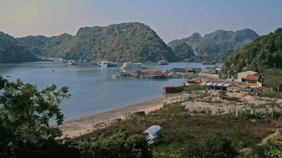 Shore, Lakeside, Landscape, Water, Mountain, Sea