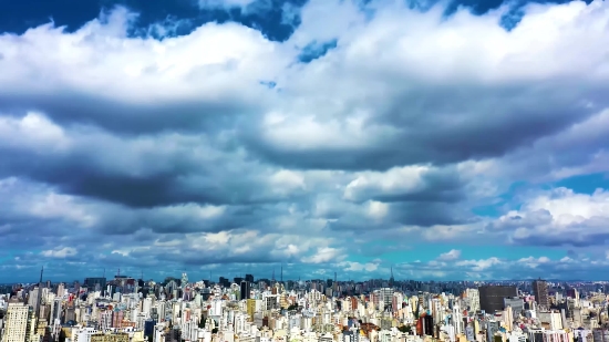 Shoreline, Beach, Sky, Sea, City, Travel