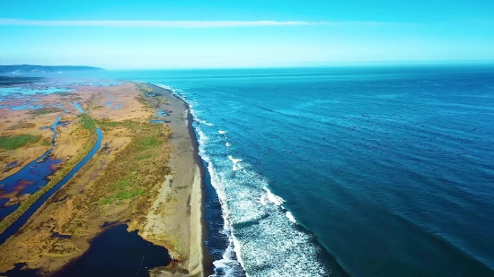 Shoreline, Ocean, Beach, Sea, Coast, Water