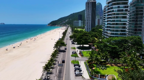 Shoreline, Resort, City, Beach, Sky, Water