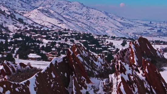 Short Video Clip Of Nature, Mountain, Alp, Snow, Natural Elevation, Landscape