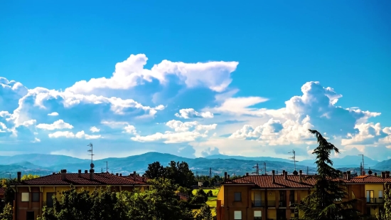 Shutterstock Footage Subscription, Sky, Atmosphere, Landscape, Clouds, Building