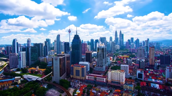 Shutterstock Video, Skyline, Business District, City, Cityscape, Skyscraper