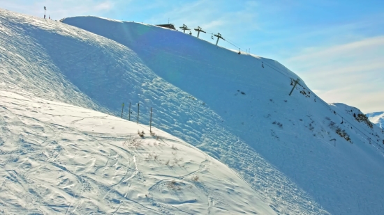 Ski Slope, Slope, Mountain, Snow, Geological Formation, Ice