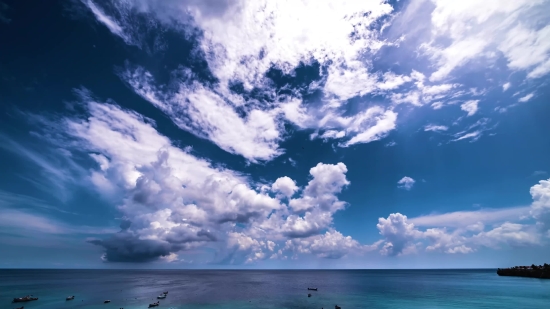 Sky, Atmosphere, Clouds, Ocean, Water, Landscape