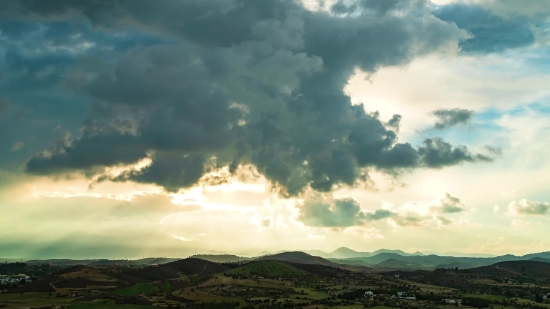 Sky, Atmosphere, Landscape, Cloud, Clouds, Sun