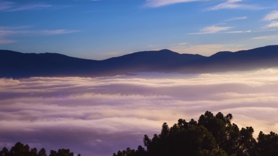 Sky, Atmosphere, Landscape, Sun, Clouds, Range