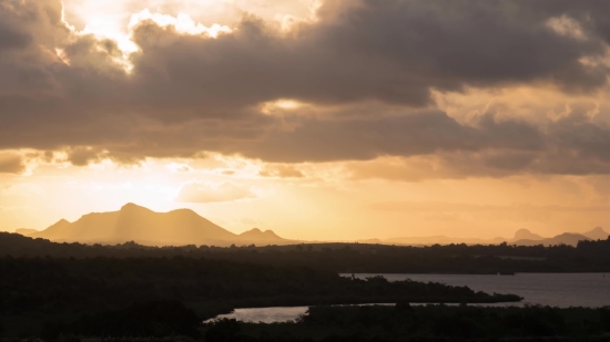 Sky, Atmosphere, Sun, Landscape, Sunset, Clouds