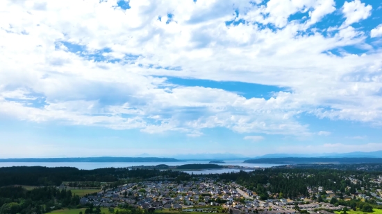 Sky, Landscape, Clouds, Shoreline, Sun, Summer