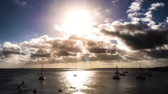 Sky, Sunset, Sun, Beach, Sea, Ocean