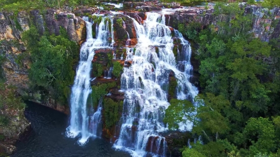 Sky Timelapse Hd, Waterfall, Fountain, River, Stream, Water