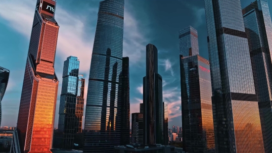 Skyscraper, Business District, City, Skyline, Architecture, Building