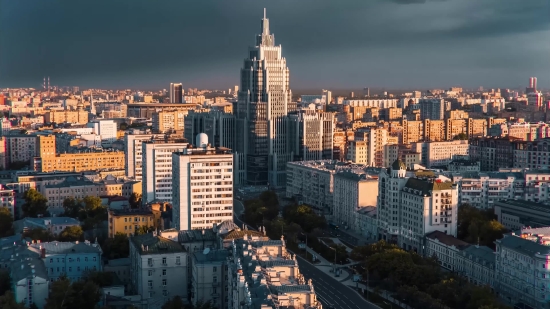 Skyscraper, Business District, City, Skyline, Architecture, Cityscape