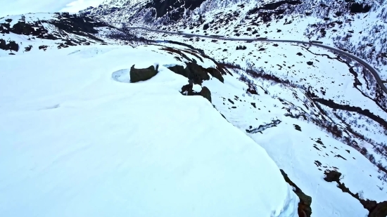 Snow, Mountain, Glacier, Ice, Winter, Cold