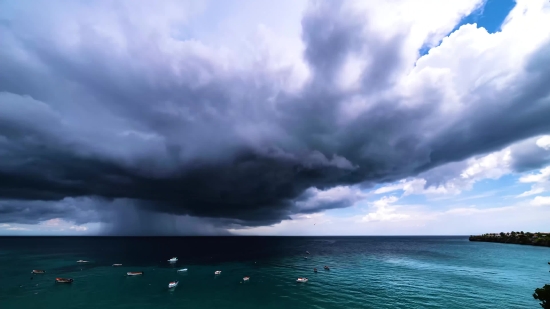 Stock Film Footage Vintage, Ocean, Sea, Sky, Body Of Water, Water