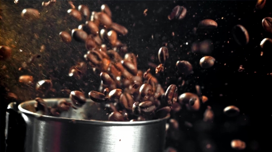 Stock Footage, Coffee, Bean, Tea, Drink, Cup