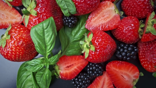 Stock Footage Envato, Berry, Strawberry, Fruit, Strawberries, Food