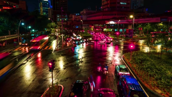 Stock Video Footage Adobe, Night, City, Lights, Light, Urban