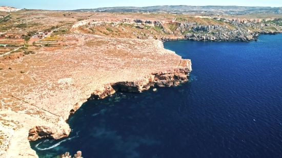 Storyblocks Video Free, Promontory, Natural Elevation, Geological Formation, Coast, Sea