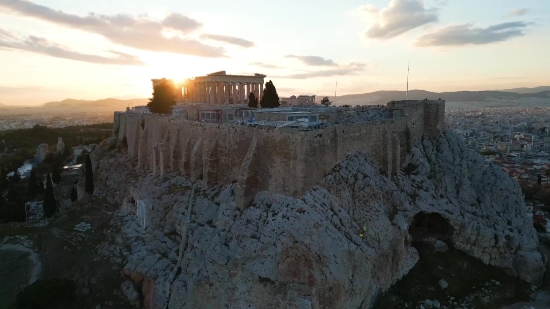 Sunrise Video Clip, Canyon, Valley, Ravine, Cliff, Rock