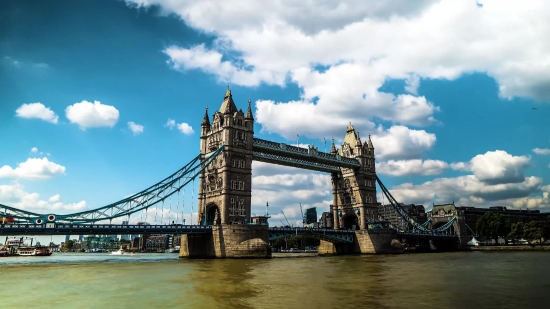 Suspension Bridge, Bridge, Structure, River, Landmark, City