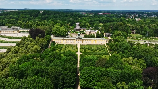 Tree, Landscape, Garden, Maze, Architecture, Building