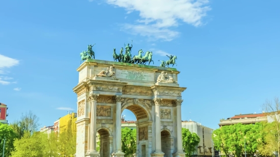 Triumphal Arch, Memorial, Arch, Structure, Architecture, Monument