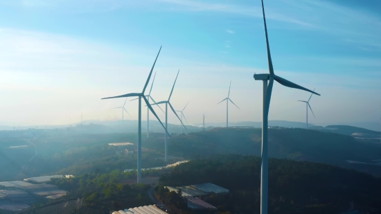 Turbine, Electricity, Energy, Power, Wind, Sky