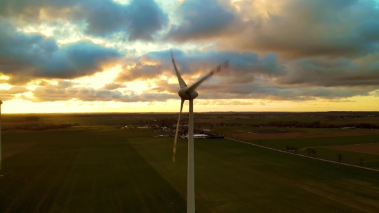 Turbine, Generator, Wind, Electricity, Energy, Sky