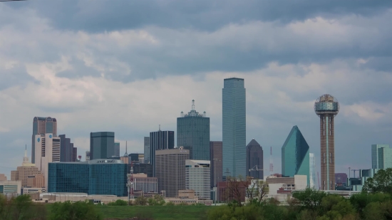 Underwater Stock Video, Business District, Skyscraper, City, Skyline, Architecture