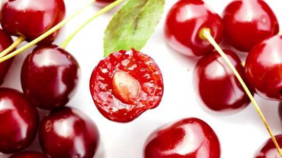 Vfx Green Background Video Download, Cherry, Fruit, Berry, Sweet, Ripe