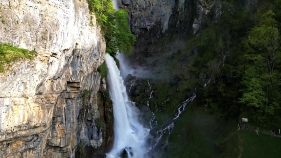 Video Stock Footage Monthly Subscription, Canyon, Waterfall, Ravine, River, Stream